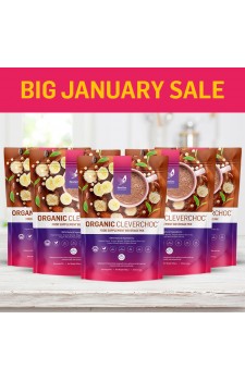 BIG January Sale! - x5 Organic Clever Choc - Normal SRP £224.95